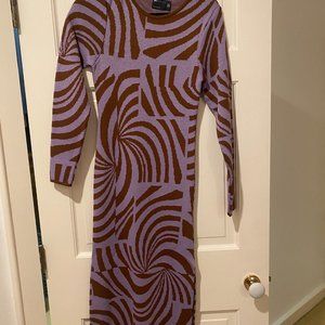 Asos Knit Midi Dress